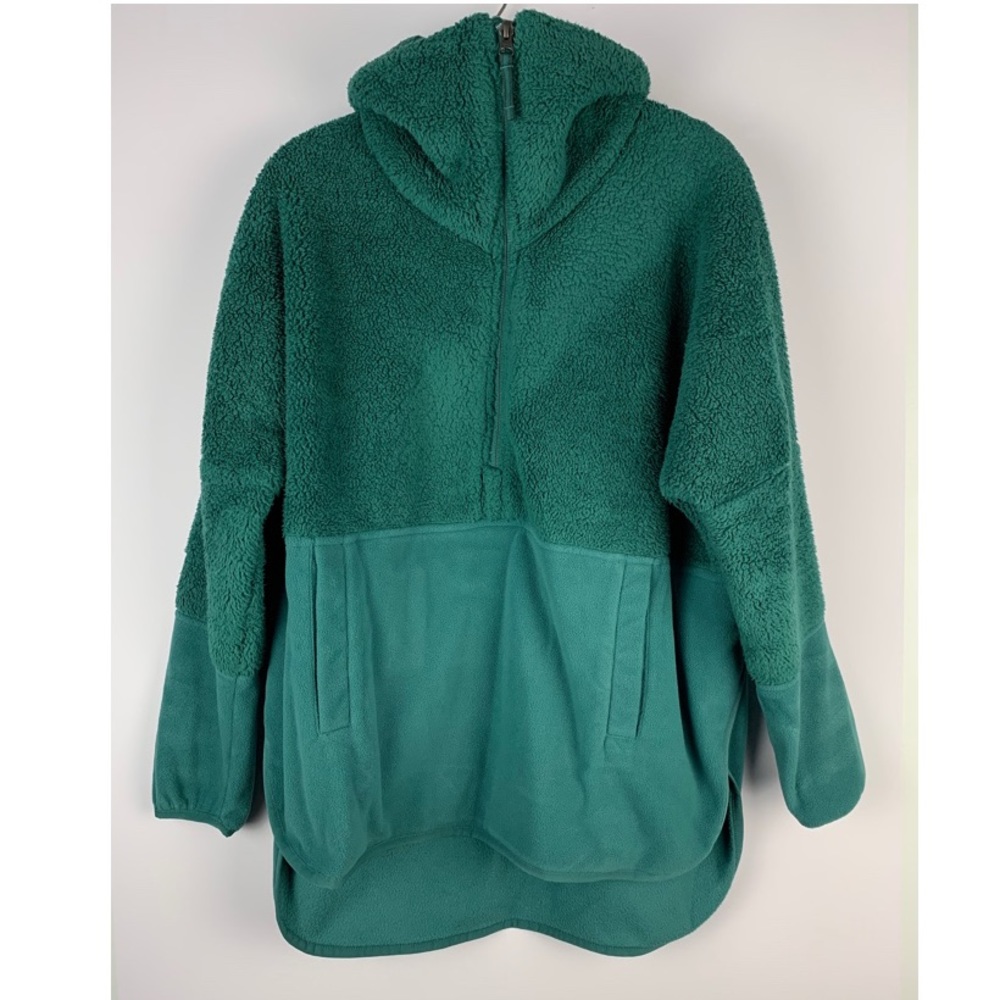 THE NORTH FACE Fleece Zip Pullover S Oversized